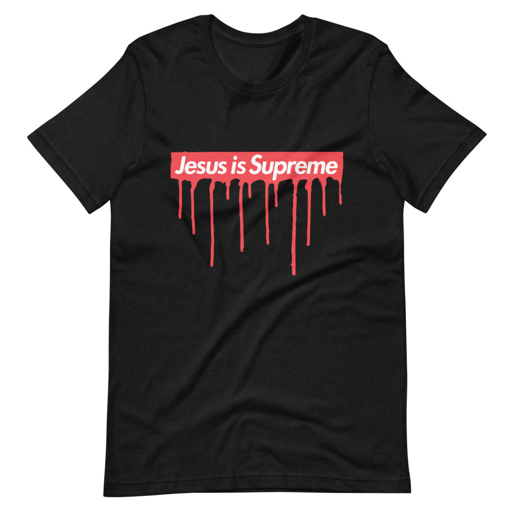 All black cheap supreme shirt